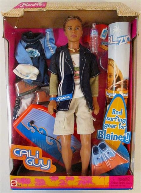 Barbie Cali Guy Blaine Doll with Surfing Accesories : Amazon.co.uk: Toys & Games