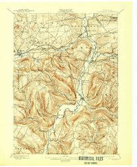 Map of Schoharie, Schoharie County, NY in 1900 | Pastmaps