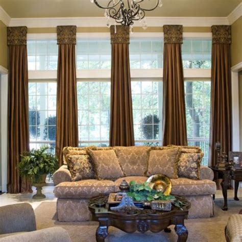 Curtains For Large Living Room Windows