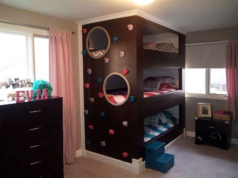 5 Wonderful Ideas of Triple Bunk Beds for Your Kids’ Bedroom – Interior Design | Kids bunk beds ...