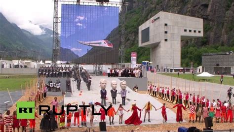 The Open Scroll Blog: Gotthard Base Tunnel Opening Ceremony June 1 ...