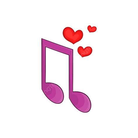 Love Song Vector Art PNG, Love Song Icon Cartoon Style, Love Icons, Style Icons, Cartoon Icons ...