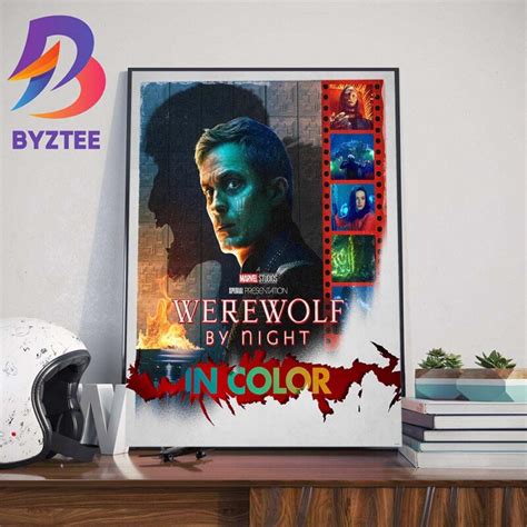 Werewolf By Night in Color Official Poster Wall Decor Poster Canvas ...