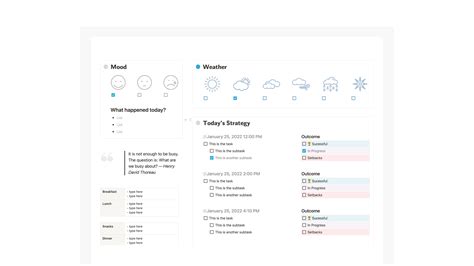 3 Notion Templates: Modular Planning Sheets — Red Gregory