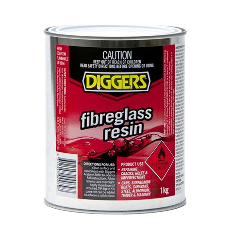 Diggers 1kg Fibreglass Resin | Bunnings Warehouse