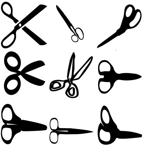 Scissors Icons Set Free Stock Photo - Public Domain Pictures