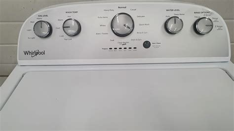 Order Your Used Whirlpool Washer WTW5005KW0 Today!