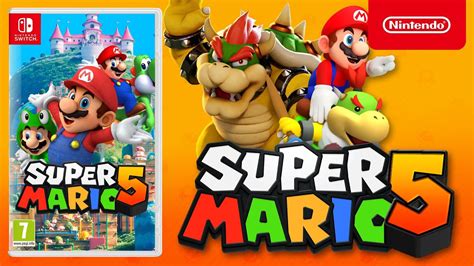 ¡NUEVO JUEGO DE MARIO 2022! PARA NINTENDO SWITCH [SUPER MARIO BROS 5] - YouTube