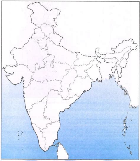 Political Map For Marking