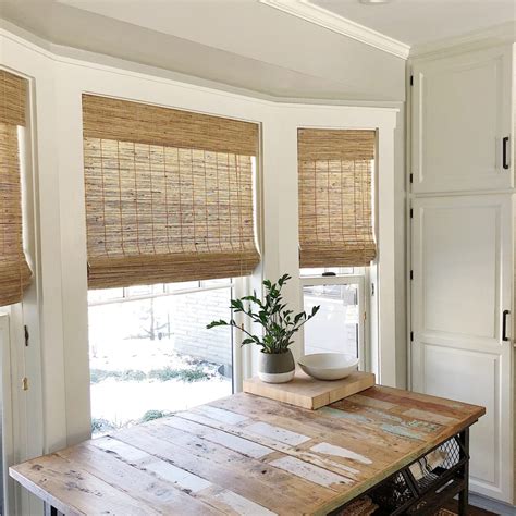 Wood Woven Shades from Select Blinds! • Mindfully Gray