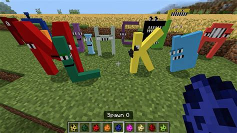 Alphabet Lore Minecraft Edition Youtube - Riset