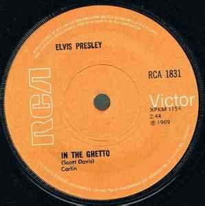 Elvis Presley - In The Ghetto (Vinyl, 7", 45 RPM) | Discogs