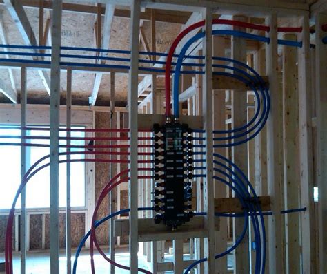 Image result for best pex plumbing manifold | Pex plumbing, Diy plumbing, Plumbing installation