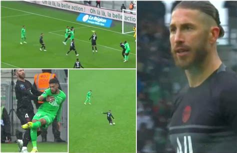 Sergio Ramos' highlights from PSG debut vs Saint-Etienne shows he's ...