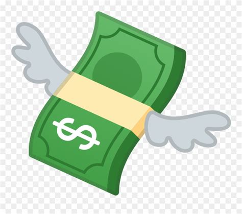 Cartoon Money Png For - Cartoon Money With Wings Clipart (#3394897) - PinClipart