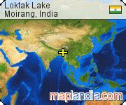 Loktak Lake | Moirang Google Satellite Map