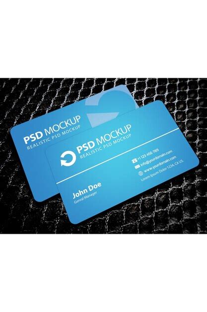 Premium PSD | Business card professional