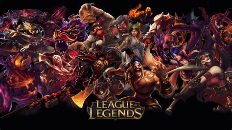 League Of Legends Personajes Poster Fondo de pantalla ID:3153