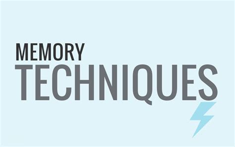 Memory Techniques That Really Work - TheZeroBoss.com