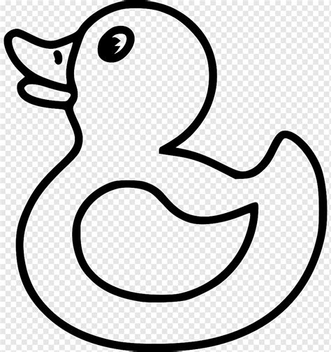 Top 102+ Black and white duck cartoon - Tariquerahman.net