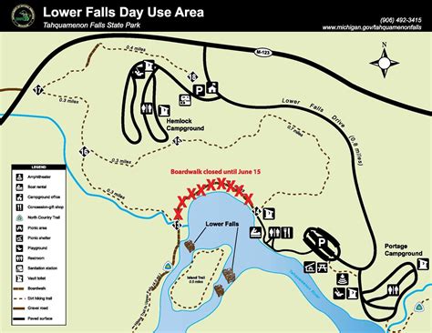 DNR closes Tahquamenon Falls boardwalk for a month | MLive.com