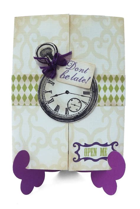 Mad Hatter Tea Party Invitation - Pazzles Craft Room