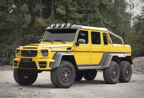 Mansory'den Modifiye Mercedes-Benz G63 AMG 6x6 | TeknOlsun