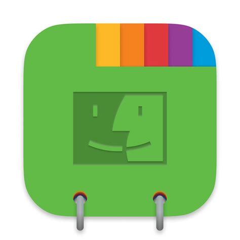 macOS Big Sur Finder Icon (Skeuomorphic) | Figma