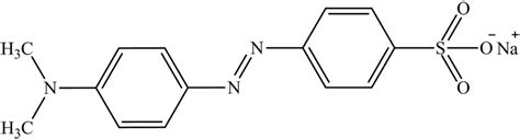 The chemical structure of methyl orange. | Download Scientific Diagram