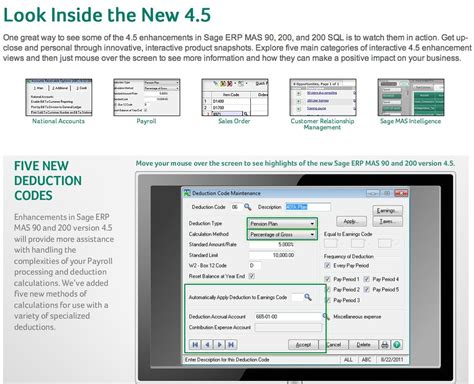 Introducing Sage ERP MAS 90 and 200 4.5