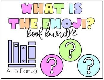 What Is the Emoji Book Bundle by Shore to Learn | TPT