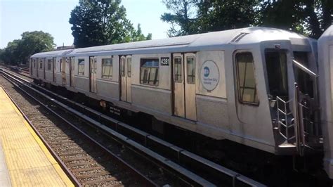 MTA NYC Special: R40 Slants/R42/R38 & R1-9 Nostalgia Train @ Avenue U ...