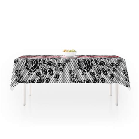 Black Lace Tablecloth (Personalized) - YouCustomizeIt