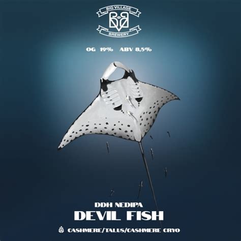 Пиво Big Village Brewery — DEVIL FISH. Купить пиво DEVIL FISH