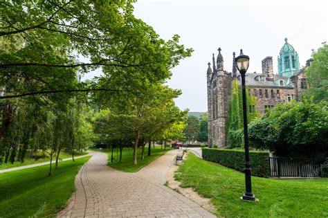 Premium Photo | Philosopher's walk university of toronto trinity college toronto ontario canada