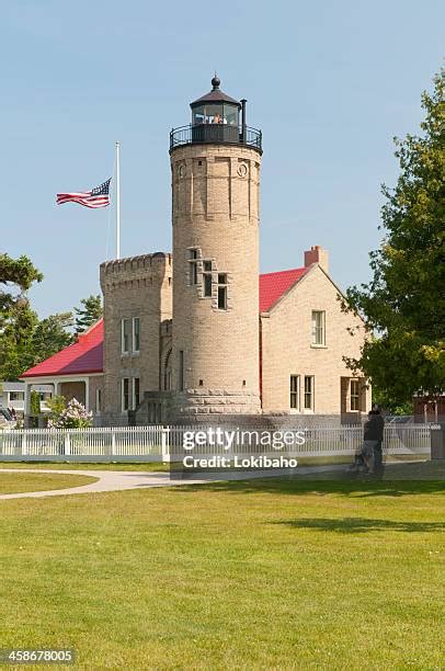 52 Old Mackinac Point Lighthouse Stock Photos, High-Res Pictures, and ...