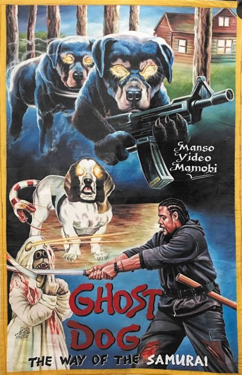 Ghost dog, Movie posters, Dog poster