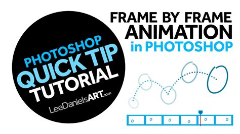 Photoshop Tutorial | QUICK TIP | Basic Frame by Frame Animation - YouTube