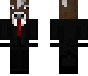 cow in suit | Minecraft Skin