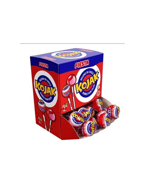 Kojak cherry lollipops Fiesta - Confitelia.com