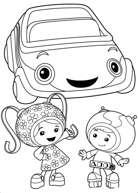 Umizoomi coloring pages to download and print for free