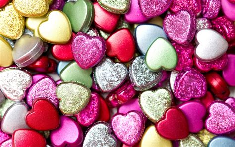 Colorful Hearts Wallpaper (66+ images)