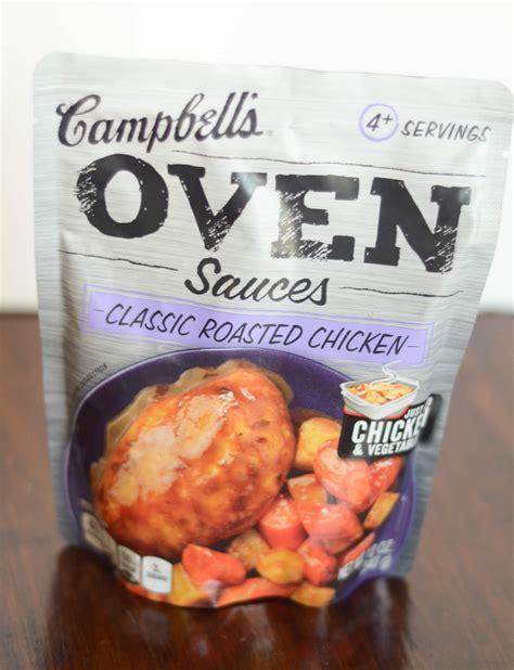 Classic Roasted Chicken with Campbell’s® Oven Sauces - Mommy Hates Cooking