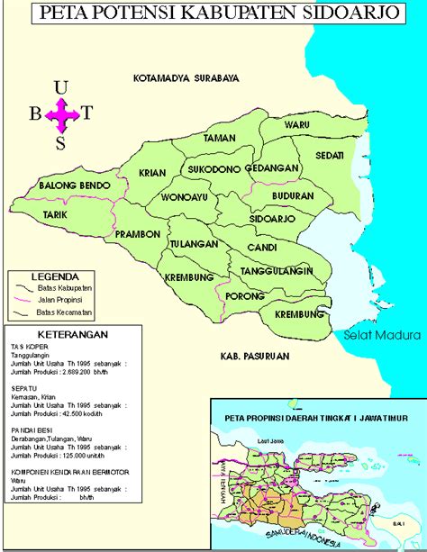 peta kecamatan di sidoarjo #infoSda | Airport map, Minnesota, Map