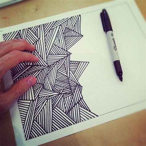 Awesome drawing with a black Sharpie Marker | ART! | Pinterest | Black ...