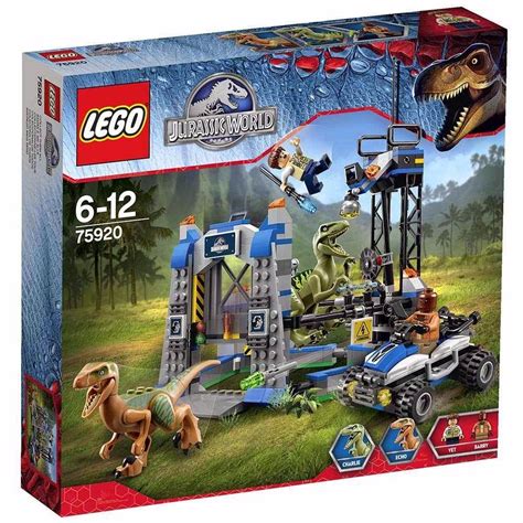 Lego Jurassic World Raptor Escape 75920 - Original C/ 406 Pç - R$ 2.203,81 em Mercado Livre