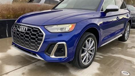 2021 Audi SQ5 in Ultra Blue - YouTube