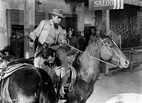 Gunsmoke In Tucson (1958) CAST: Mark Stevens (Chip Coburn), Forrest ...