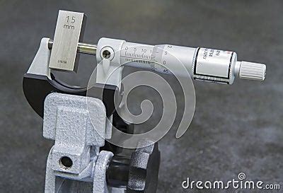 Calibration Micrometer Royalty Free Stock Image - Image: 36088436