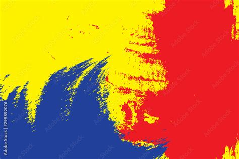 Primary colors background, blue, red, and yellow. Vector illustration. Stock Vector | Adobe Stock